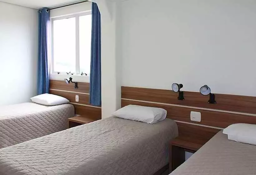 デラックストリプルルーム, Tri Hotel Smart Chapecó