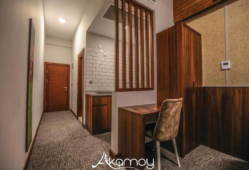 발코니가 있는 스위트, Akamoy Boztepe Hotel & Restaurant