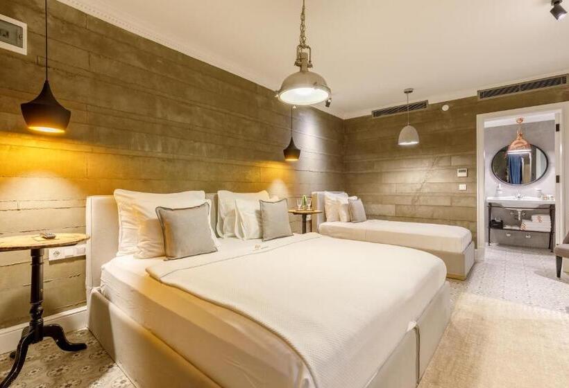 Quarto Triplo Standard Vista Jardim, Alacati Port Ladera Hotel   Adults Only