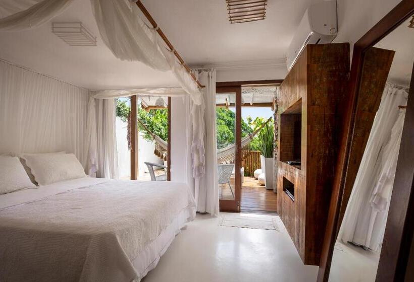 סוויטה עם טרסה, Pousada Hospedaria Do Quadrado