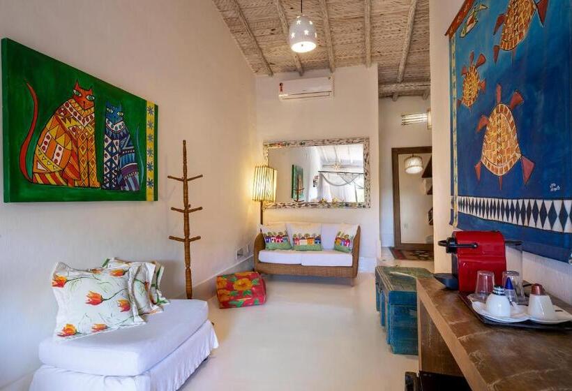 סוויטה דלוקס, Pousada Hospedaria Do Quadrado