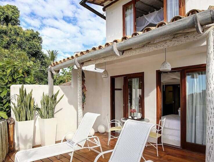 סוויטה עם טרסה, Pousada Hospedaria Do Quadrado