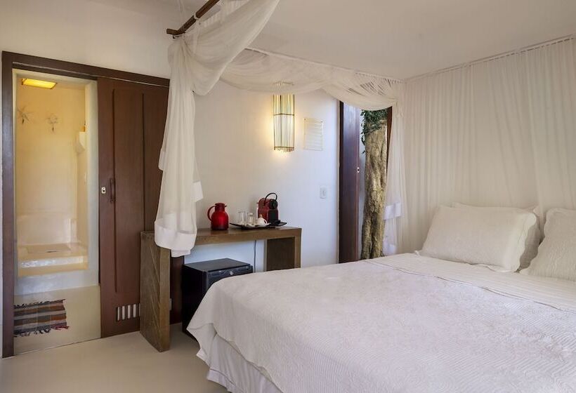 סוויטה עם טרסה, Pousada Hospedaria Do Quadrado