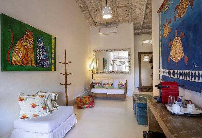 סוויטה דלוקס, Pousada Hospedaria Do Quadrado