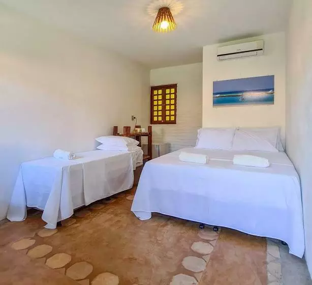 スタンダード4人部屋, Pousada Trilha Do Mar