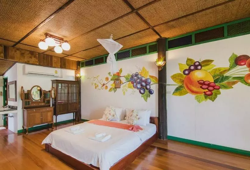 Deluxe-huone Parveke, Baan Imm Sook Resort