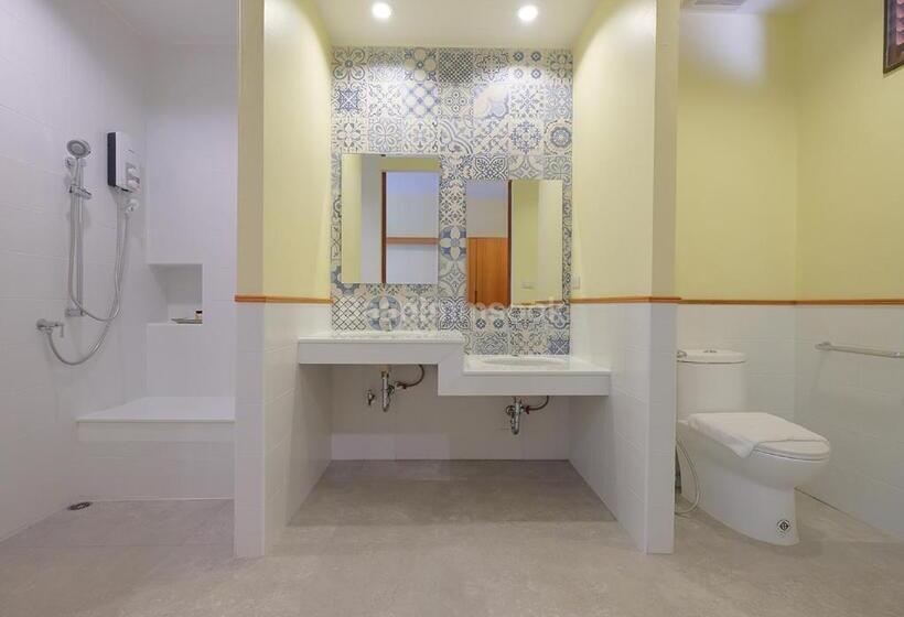 חדר סטנדרט לשלושה, Baan Imm Sook Resort