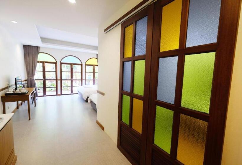 חדר סטנדרט לשלושה, Baan Imm Sook Resort