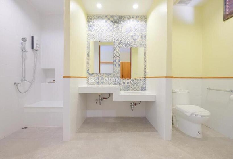 חדר סטנדרט לשלושה, Baan Imm Sook Resort