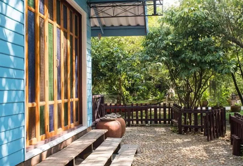 Mökki 1 Makuuhuone, Baan Imm Sook Resort