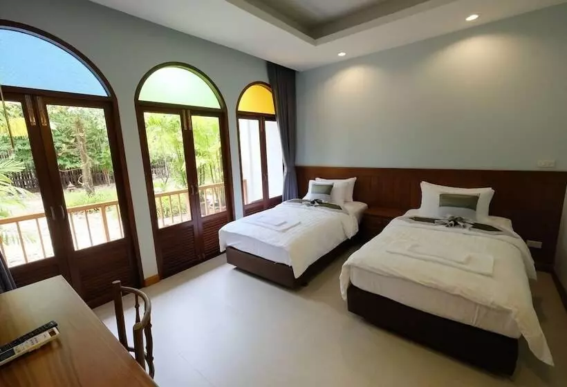 Deluxe-huone Puutarhanäkymä, Baan Imm Sook Resort