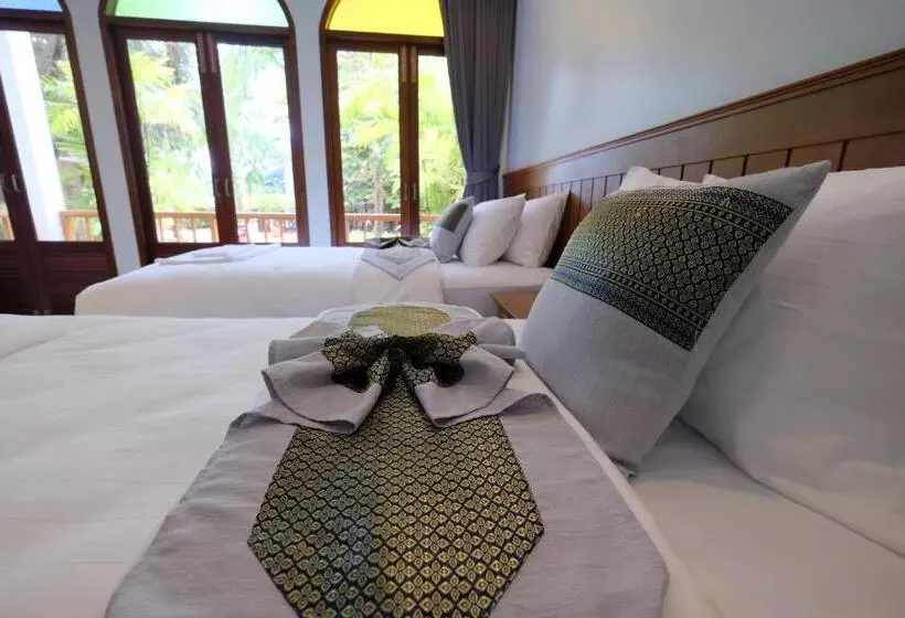 Deluxe-huone Puutarhanäkymä, Baan Imm Sook Resort
