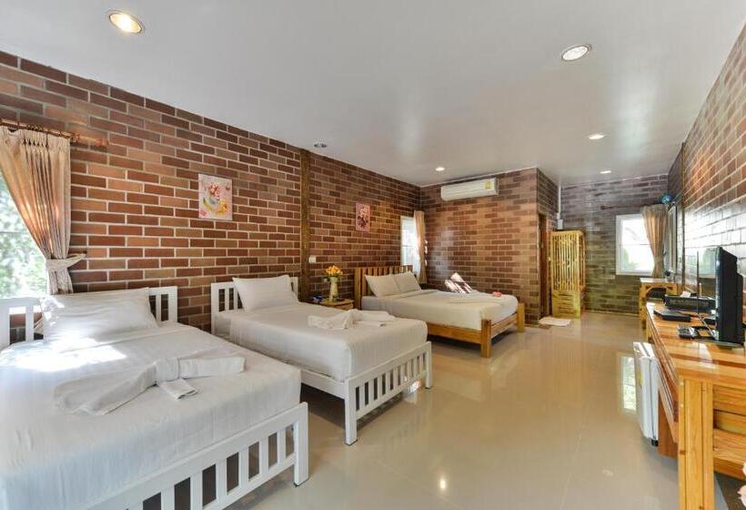 Дом 1 Спальня, Theerama Cottage