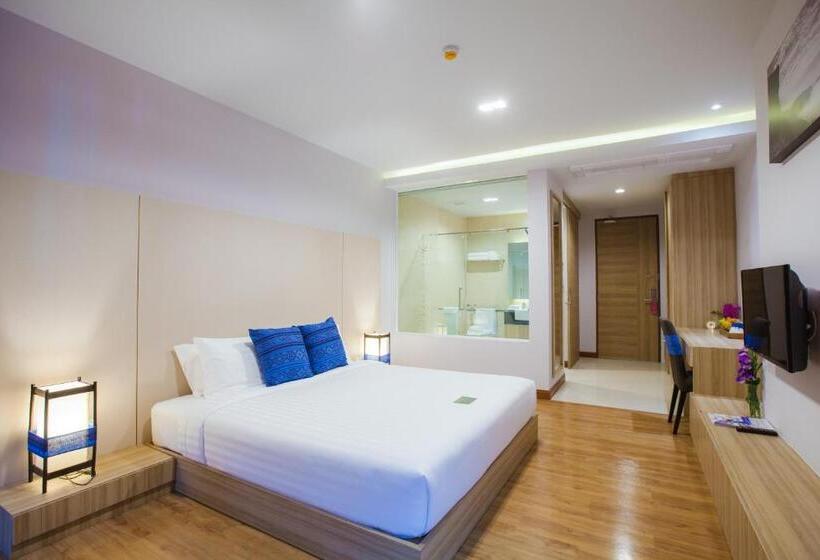 디럭스 룸, Grand Vista Hotel Chiangrai Sha Extra Plus