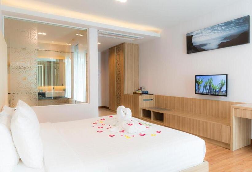 디럭스 룸, Grand Vista Hotel Chiangrai Sha Extra Plus