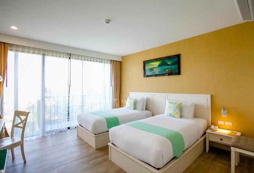 디럭스 룸 바다 전망, Hula Hula Resort, Ao Nang Sha Extra Plus