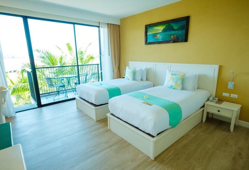디럭스 룸 바다 전망, Hula Hula Resort, Ao Nang Sha Extra Plus