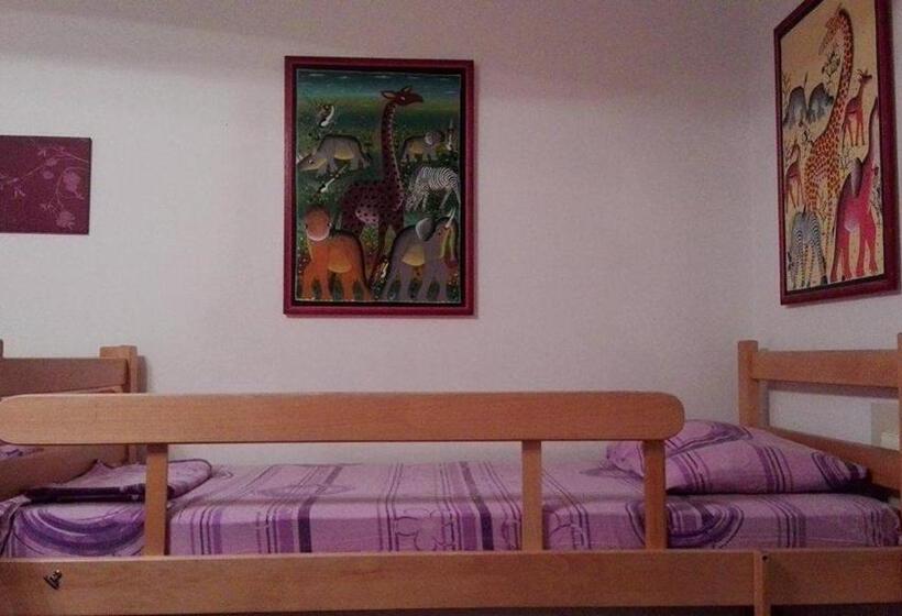 تختخواب در اتاق مشترک, Sun Hostel