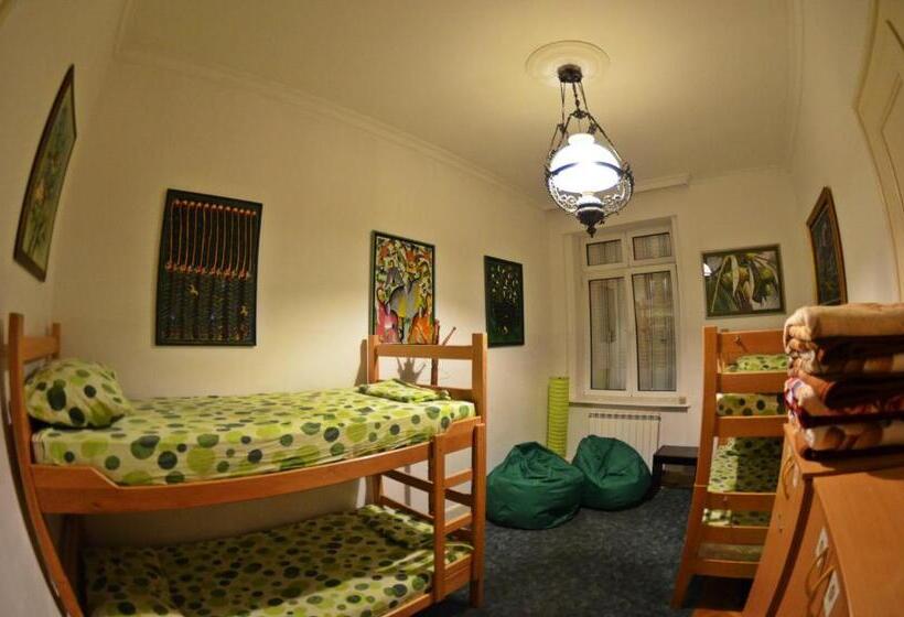 تختخواب در اتاق مشترک, Sun Hostel