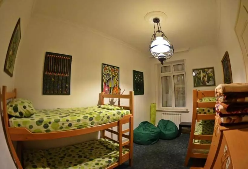 تختخواب در اتاق مشترک, Sun Hostel