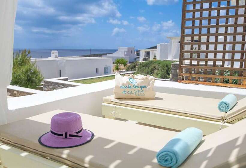 דירת דלוקס חדר שינה 1 עם נוף לים, Glyfa Village