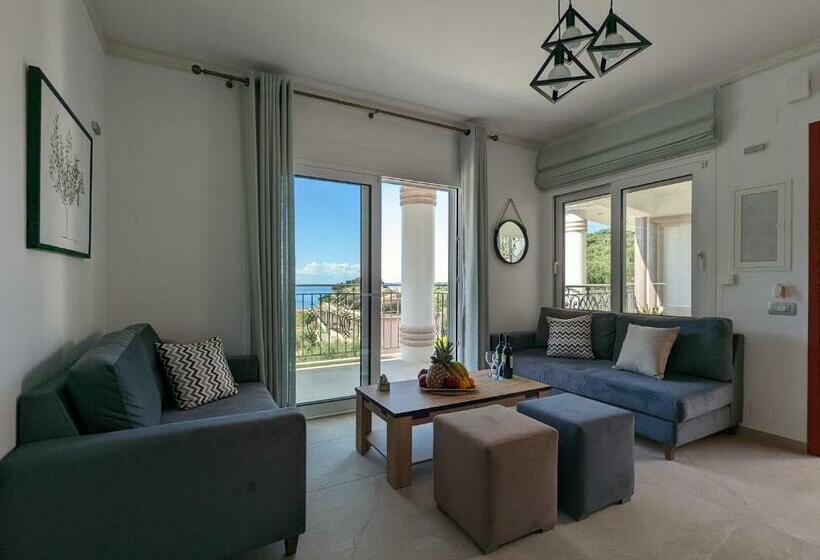 Апартаменты 1 Спальня Вид на Море, Natura Luxury Suites Parga