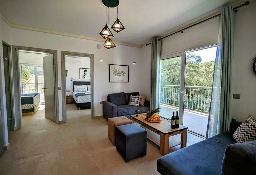 Апартаменты 1 Спальня Вид на Море, Natura Luxury Suites Parga