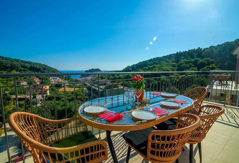 Апартаменты 1 Спальня Вид на Море, Natura Luxury Suites Parga
