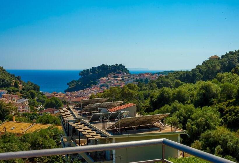 带1个卧室的带海景的公寓, Natura Luxury Suites Parga