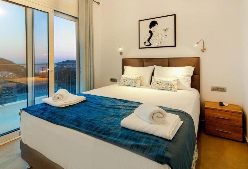 Апартаменты 1 Спальня Вид на Море, Natura Luxury Suites Parga