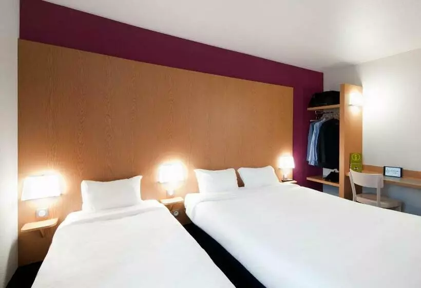 Standard Kolmen Hengen Huone, B&b Hotel Lyon Eurexpo Chassieu