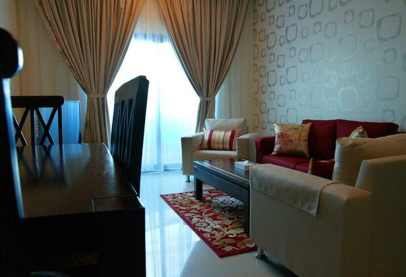 침실 2개 스위트, Ewan Tower Hotel Apartments