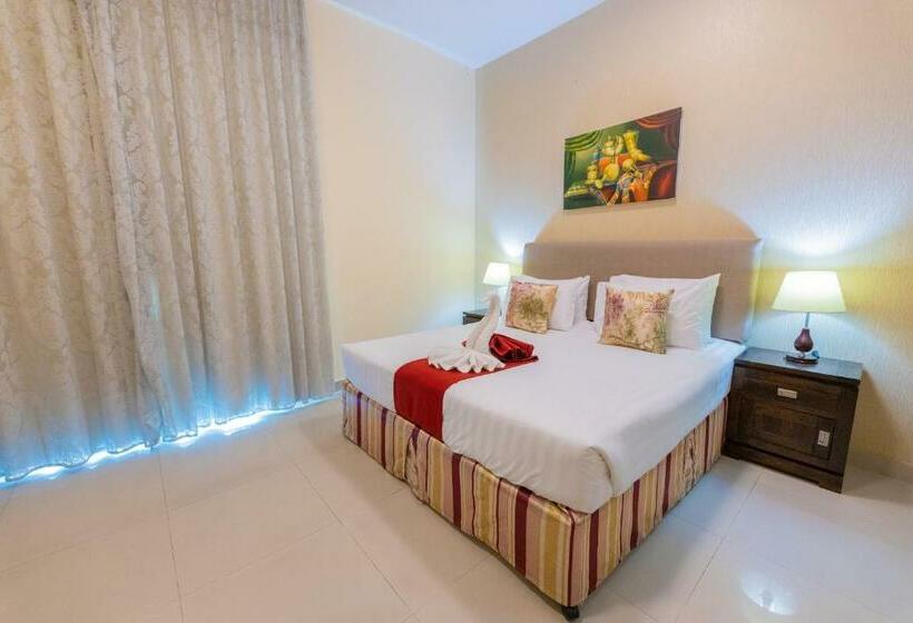 침실 2개 스위트, Ewan Tower Hotel Apartments