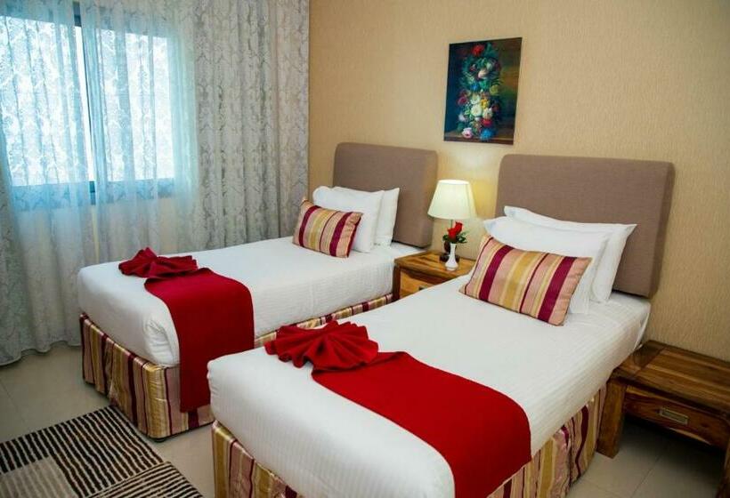 침실 2개 스위트, Ewan Tower Hotel Apartments