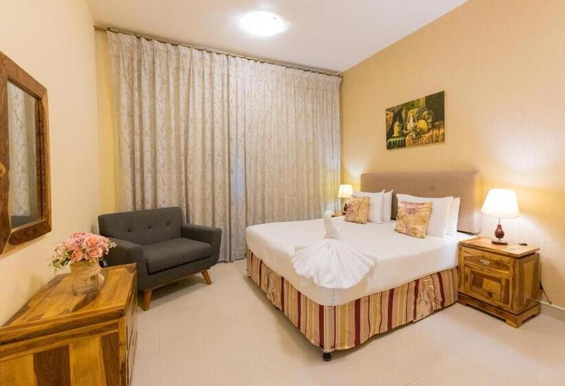 침실 2개 스위트, Ewan Tower Hotel Apartments