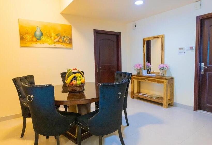 침실 2개 스위트, Ewan Tower Hotel Apartments