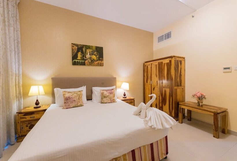 침실 2개 스위트, Ewan Tower Hotel Apartments