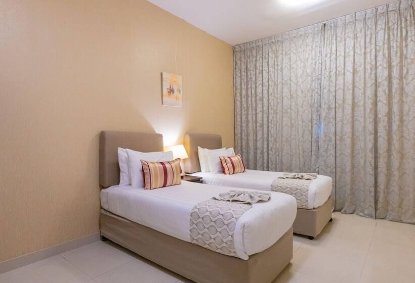 침실 2개 스위트, Ewan Tower Hotel Apartments