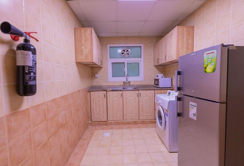 침실 2개 스위트, Ewan Tower Hotel Apartments