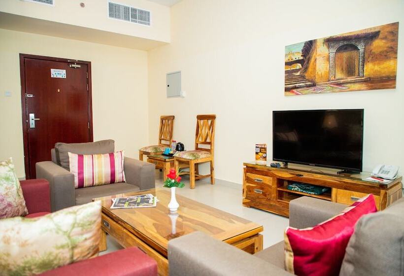 침실 2개 스위트, Ewan Tower Hotel Apartments