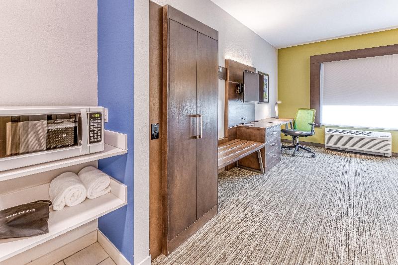 身障者適用キングサイズベッドルーム, Holiday Inn Express & Suites   Rantoul, An Ihg
