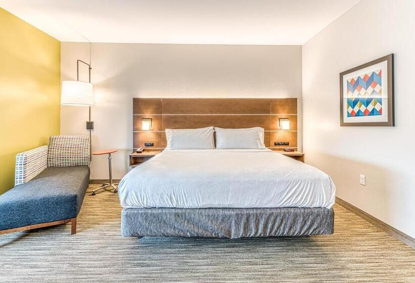 Quarto Estandar Cama King para Deficientes Físicos, Holiday Inn Express & Suites   Rantoul, An Ihg