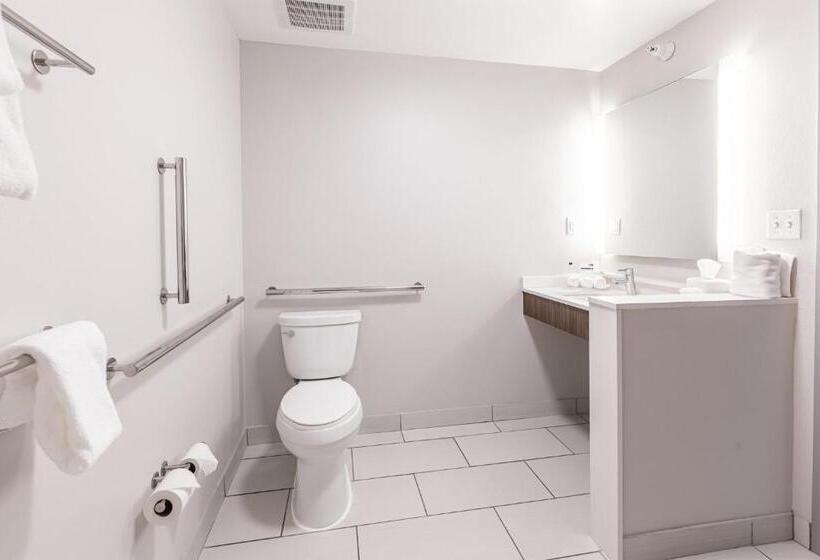 Quarto Estandar Cama King para Deficientes Físicos, Holiday Inn Express & Suites   Rantoul, An Ihg