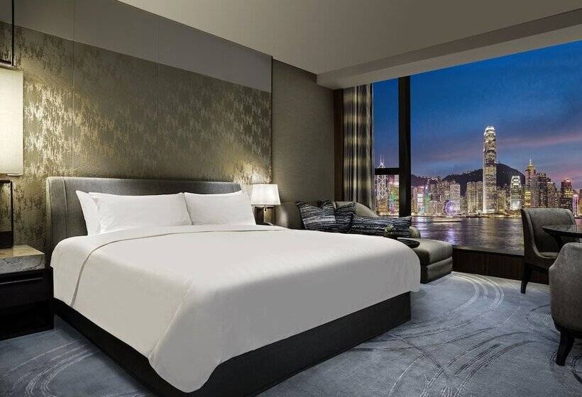 اتاق لوکس با چشم‌انداز دریا, Kerry Hotel, Hong Kong