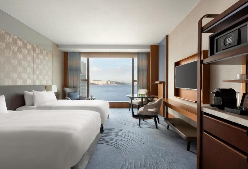 اتاق لوکس با چشم‌انداز دریا, Kerry Hotel, Hong Kong