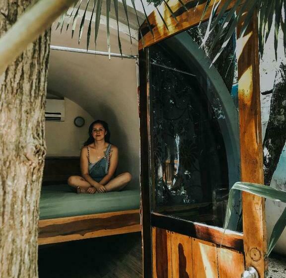 اتاق استاندارد یک نفره, Tubo Tulum Hostel