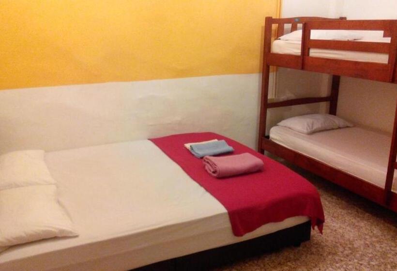 חדר משפחתי חדר אמבטיה משותף, Cocoa Mews Cafe & Homestay   Hostel