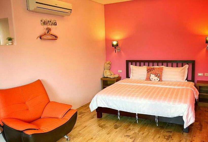 اتاق استاندارد با بالکن, Wonderful Kenting Hostel