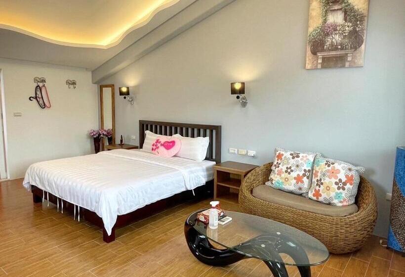 اتاق استاندارد با بالکن, Wonderful Kenting Hostel