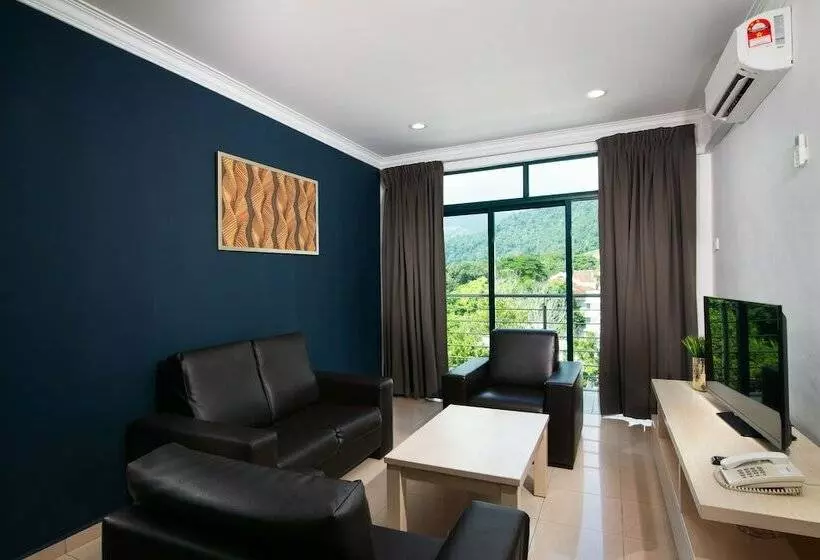 آپارتمان لوکس 2 خوابه, Golden View Serviced Apartment